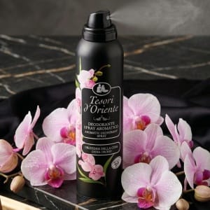 Tesori d'Oriente Włoskie Dezodorant Orchidea z Chin 150ml - Zmysłowy Zapach
