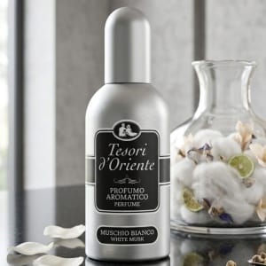 Tesori d'Oriente perfumy Muschio Bianco Woda Perfumowana 100ml Białe Piżmo