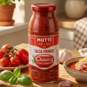 Mutti Salsa Pronta Classica Gotowy Sos Pomidorowy 300g prosto z Włoch