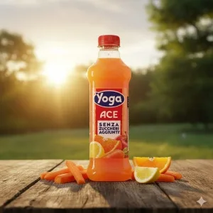 Yoga ACE Senza Zucchero – włoski sok bez cukru z pomarańczy, marchwi i cytryn 1L