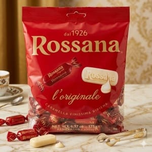 Cukierki Rossana 175g – Kultowe Włoskie Cukierki z Nadzieniem