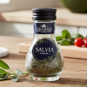 Włoska Suszona Szałwia w Liściach La Drogheria 1880 | 8g