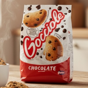 Pavesi Gocciole Włoskie Ciastka kruche z Kawałkami Czekolady 500 g