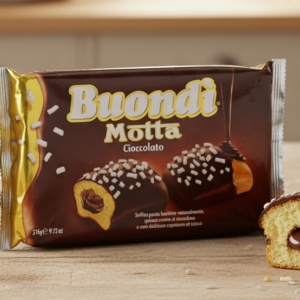Buondi Motta Cioccolato – Włoskie Ciastko z Czekoladowym Sercem
