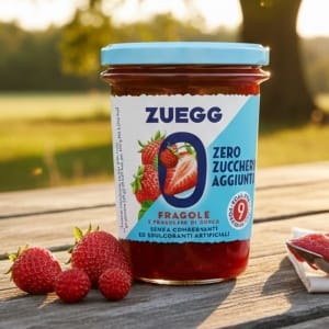 Zuegg Fragola Zero Włoski Dżem truskawkowy BEZ DODATKU CUKRU BEZ GLUTEN 220 g