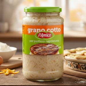 D’Amico Grano Cotto – Gotowana Pszenica do Wypieków 580g