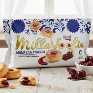 Matilde Vicenzi Mille Voglie Amarena Włoski Ciastka kruche 90 g