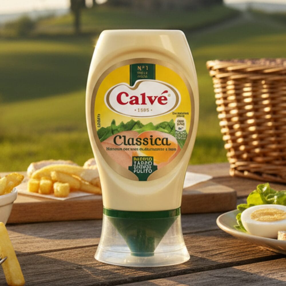 Calvé Classica 250ml – Włoski Majonez z Jajek od Kur z Wolnego Wybiegu