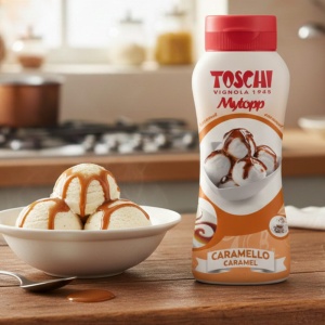 Włoska Polewa karmelowa al Caramello Gluten Free TOSCHI 200ml