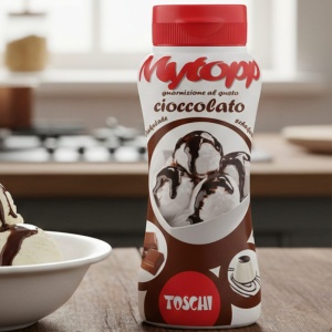 Włoska Polewa czekoladowa Gluten Free do lodów deserów Toschi 200g