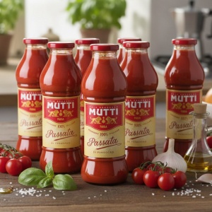 12x Mutti Passata Pomidorowa 700 g - 100% Włoskie Pomidory