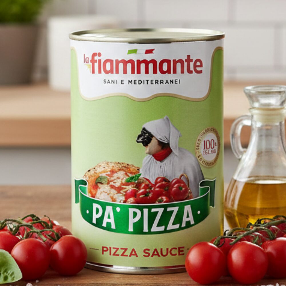 La Fiammante PaPizza – włoski profesjonalny sos do pizzy 4 Kg