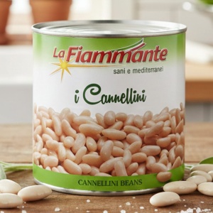 La Fiammante Cannellini Włoski Fasola 2,5 kg