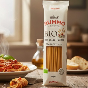 RUMMO BIO Spaghetti z ekologicznej pszenicy durum 500 g