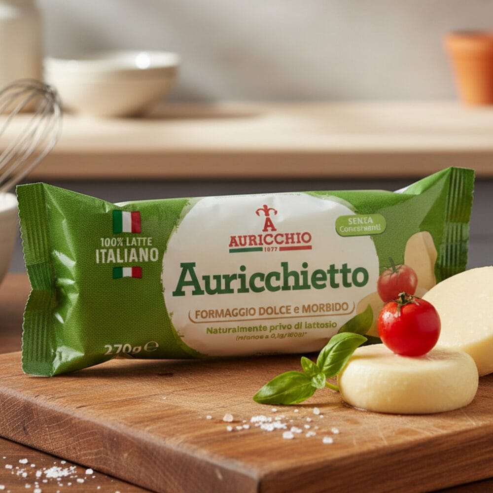 Auricchietto włoski ser słodki 270g – naturalnie bez laktozy
