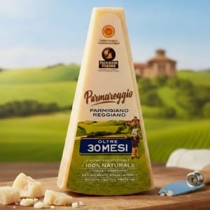 Parmareggio Parmigiano Reggiano 30 miesięcy – włoski ser długo dojrzewający 100% naturalny bez konserwantów 250g