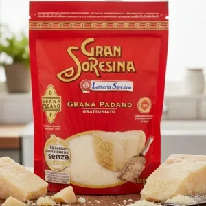 Gran Soresina Grana Padano DOP tarty 100g – włoski ser dojrzewający