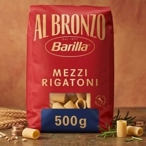 Barilla Al Bronzo Mezzi Rigatoni 500g – Ekskluzywny Makaron Włoski