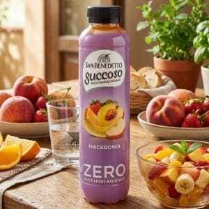 San Benedetto Macedonia Zero 12x400ml – sok owocowy bez cukru