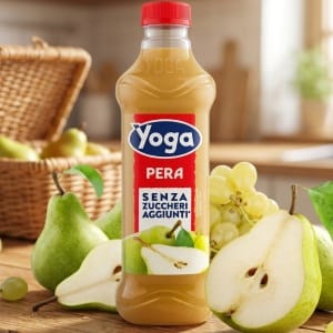 Yoga Pera Senza Zucchero Włoski Nektar gruszkowy bez cukru 1L