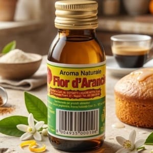Naturalny Aromat Kwiat Pomarańczy Fior d'Arancio – Do Pastiery Bez Glutenu | Własny Import
