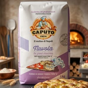 Caputo Nuvola – włoska mąka typu "0" do lekkiej i puszystej pizzy