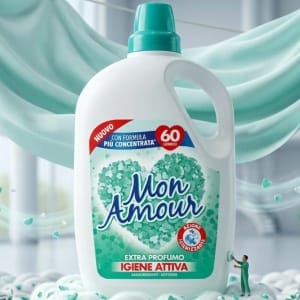 Mon Amour Felce Azzurra Płyn do Płukania 3L 60P | Włoska Chemia