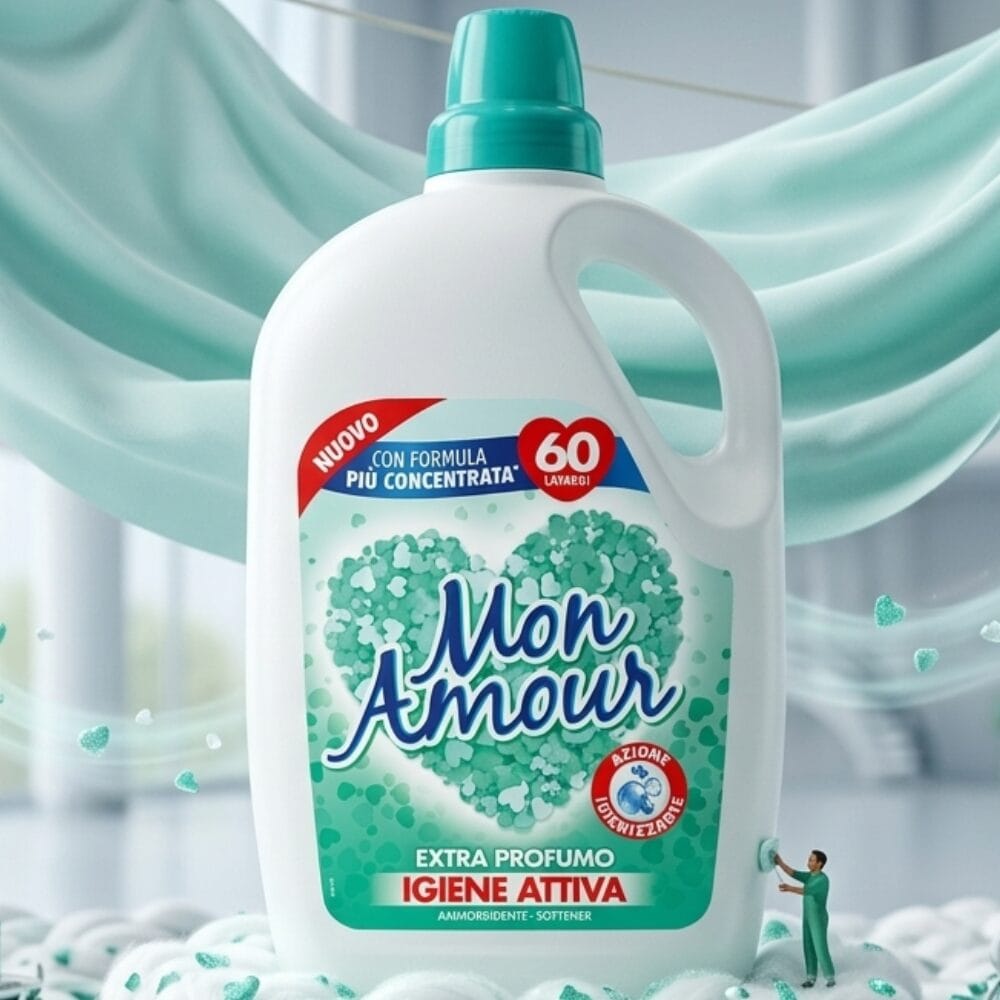 Mon Amour Felce Azzurra Płyn do Płukania 3L 60P | Włoska Chemia