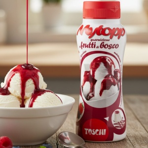 Toschi Włoski syrop wiśniowy 200 ml Bez glutenu, naturalny smak wiśni