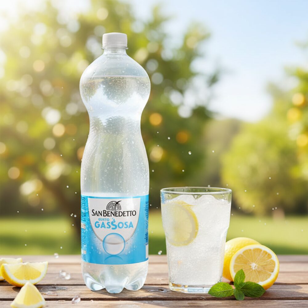 6x1,5 L San Benedetto Gassosa 1,5 L Włoska lemoniada