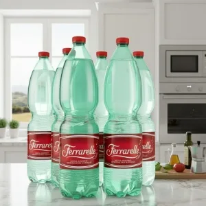 Ferrarelle Zestaw 6 Sztuk - Włoska Naturalna Woda Mineralna 1,5L