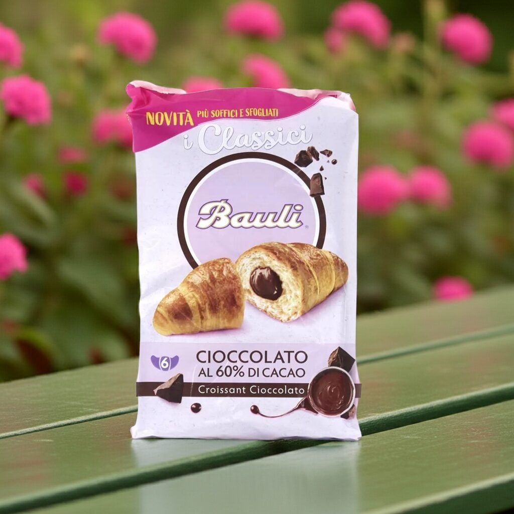 Bauli Rogaliki z Czekoladą 60% Kakao – Włoskie Croissanty 6 sztuk