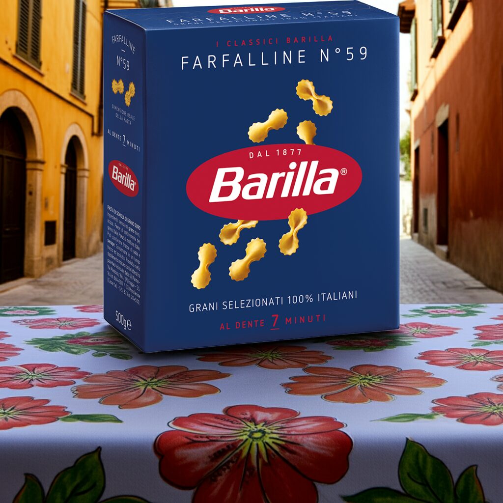 Makaron Barilla Kokardki Farfalline N°59 500g – 100% włoska pszenica, gotowy w 7 minut