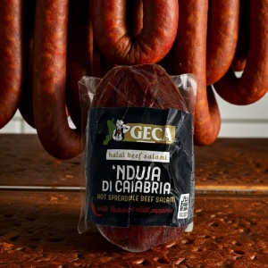 Nduja Piccante Geca 290g – pikantna kiełbasa z Kalabrii prosto z Włoch