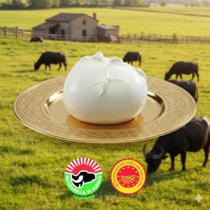 Mozzarella di Bufala Campana DOP 500 g – świeża mozzarella z południa Włoch