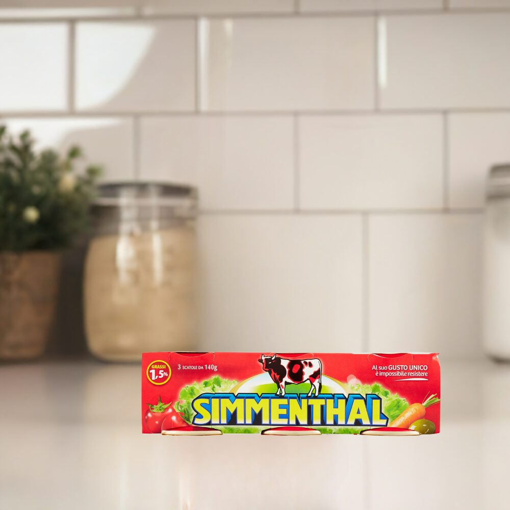 Simmenthal: Wołowina w Galarecie Gotowa do Spożycia 3 Sztuk x 140g