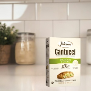 Falcone Cantucci Pistacchi e Cedro - Tradycyjne Włoskie Ciasteczka 180g
