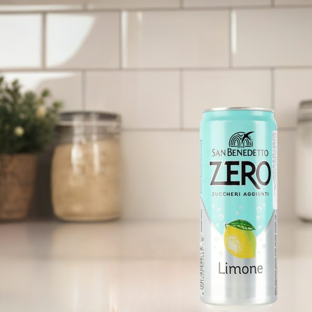 Zestaw 24 Sztuk San Benedetto Zero Limone |Włoski Napój gazow bez dod cukru