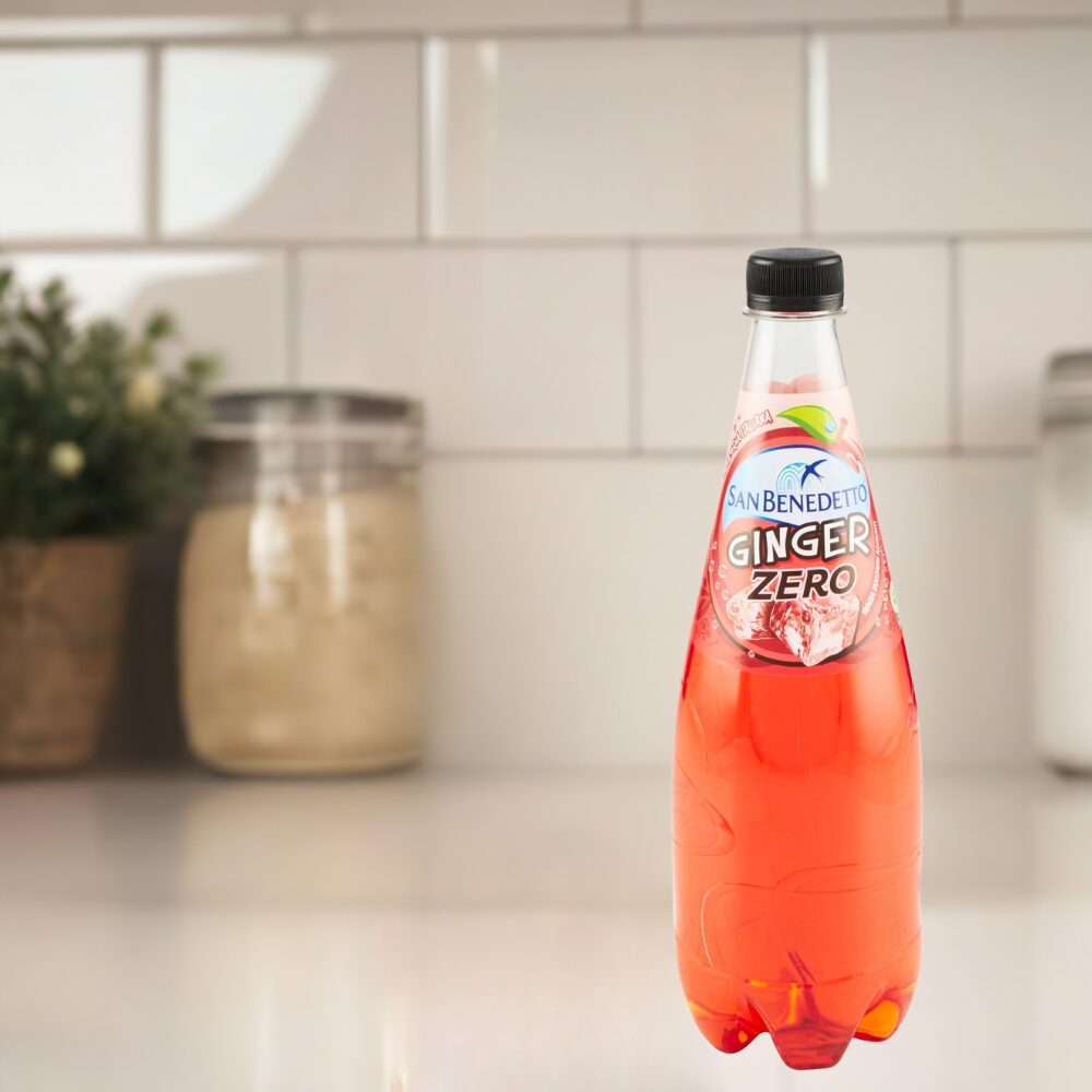 Zestaw 6 sztuk Napój gazowany San Benedetto Ginger 750 ml