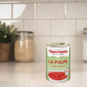 Polpa pomidorowa | Pomidory krojone 400 g LA FIAMMANTE Włoskie