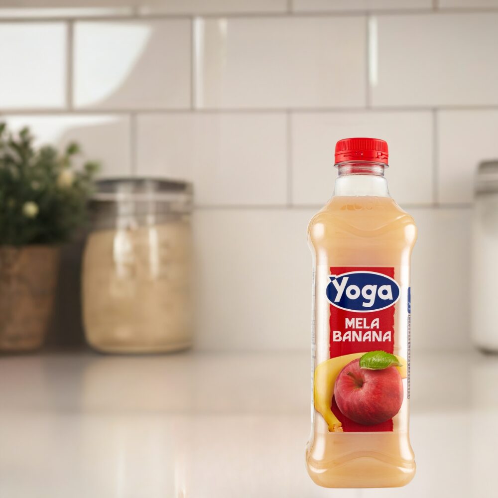 YOGA Jabłko Banan / Mela Banana - Gęsty napój owocowy Włochy 1L