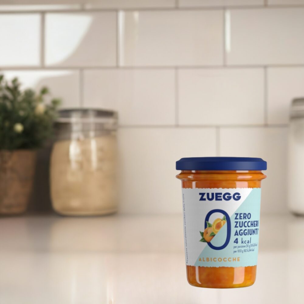 Zuegg Włoski Dżem morelowy bez dodatku cukru 220g bez gluten i wegański