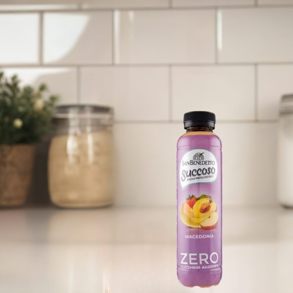 San Benedetto Macedonia Zero 400ml – Zestaw 12 soków bez cukru