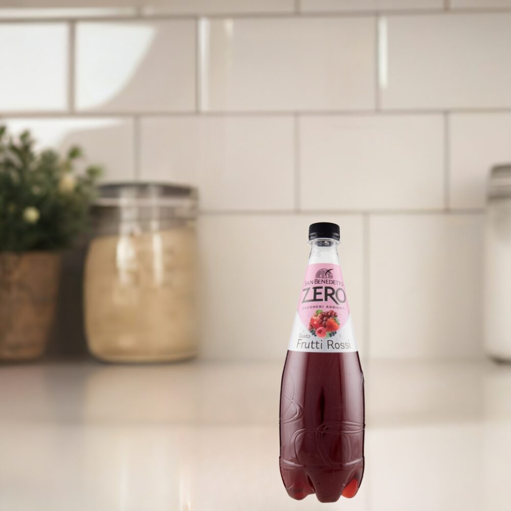 San Benedetto Frutti Rossi ZERO 750ml włoski napój gazowany Bez Cukru