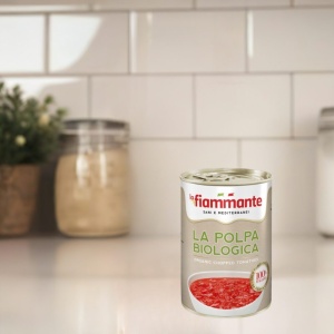 La Fiammante BIO – Ekologiczna włoska pulpa pomidorowa 400 g Easy Open