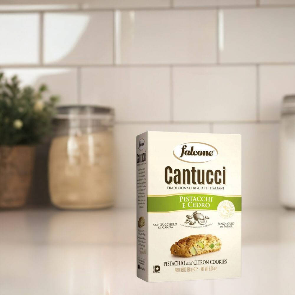 Cantucci włoskie ciasteczka z pistacjami i cedro Falcone – tradycyjne~180g