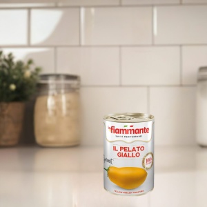 Zestaw 24 Sztuk La Fiammante Giallo Włoski żółte pomidory pelati 400g