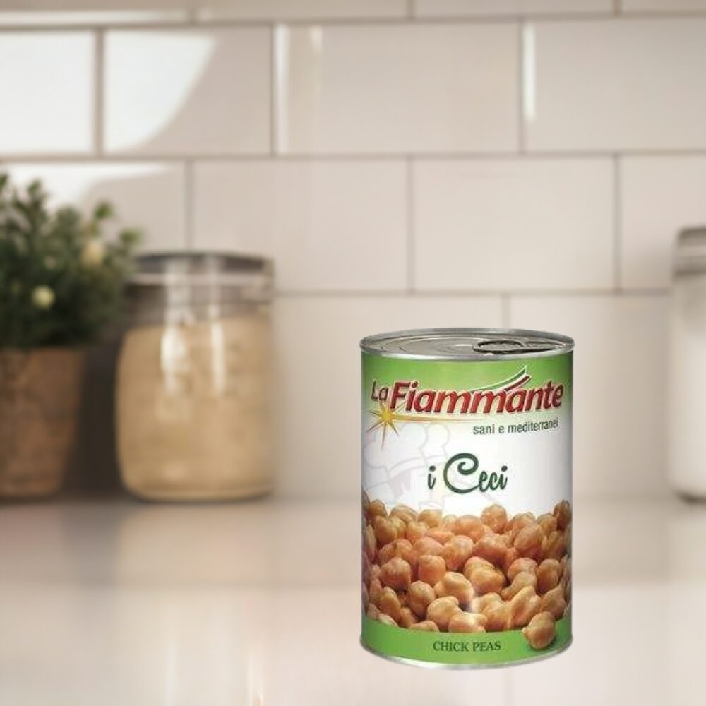 Włoska Cieciorka konserwowa 400g La Fiammante