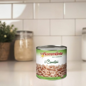 Włoski Fasola Cannellini La Fiammante 2,5 kg, Idealna dla HORECA i Gastrono