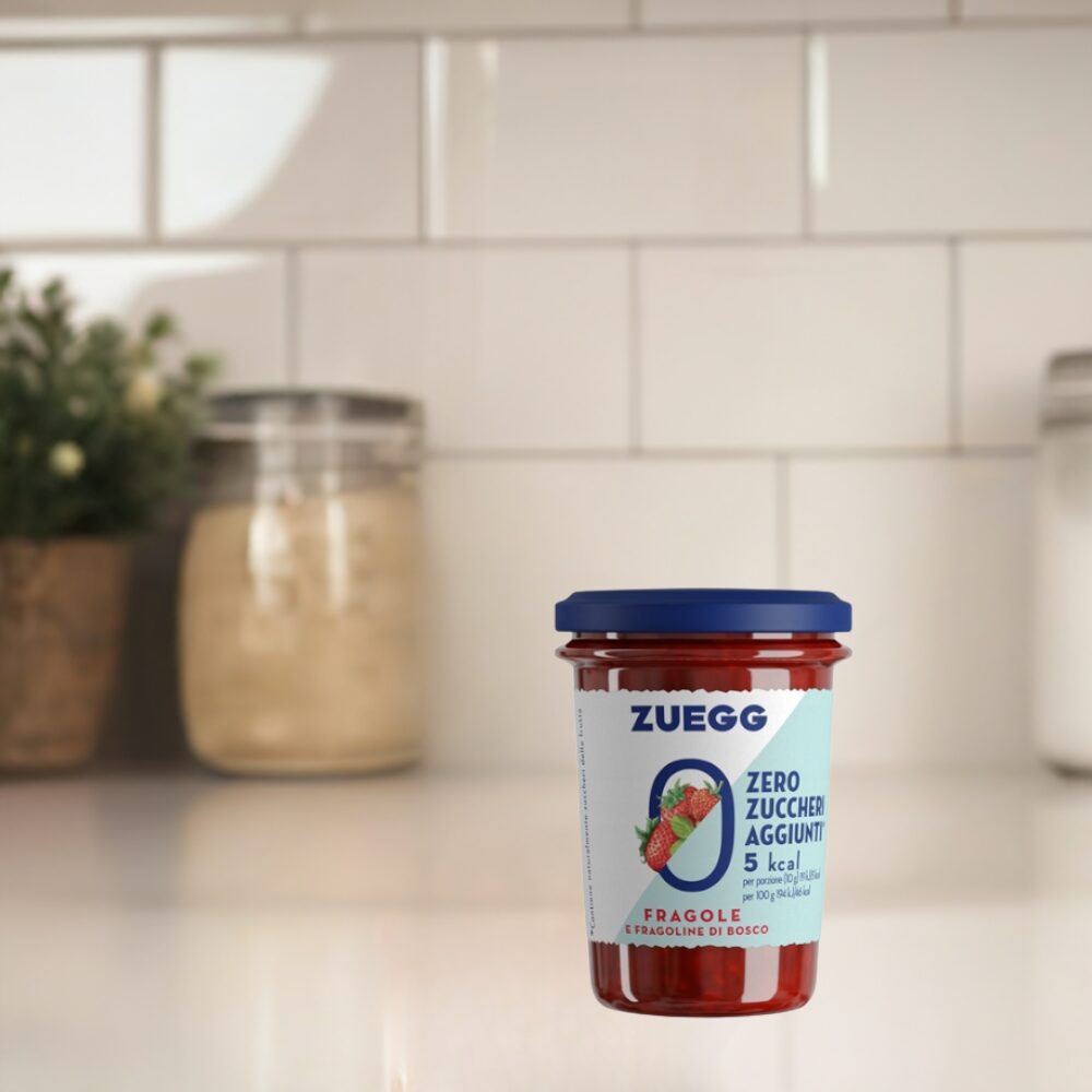 Zuegg Fragola Zero |Włoski Dżem truskawkowy |BEZ DODATKU CUKRU|BEZ GLUTEN